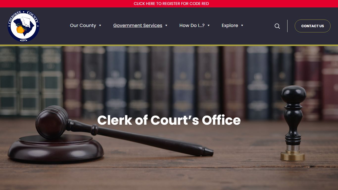 Clerk of Court's Office | Cherokee County